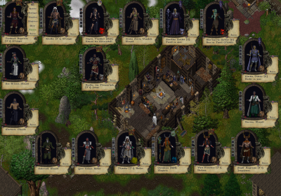 Treffen der Druiden und naturnahen Charaktäre