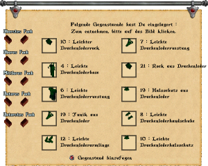 Gut gefüllter Kleiderschrank